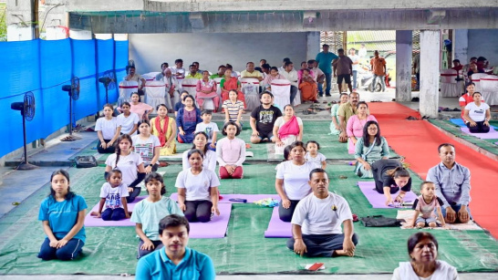 8th International Yoga Day Celebration.