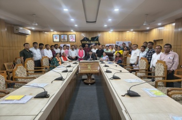 Census Training Group Photo, Conference Hall, DC Office, Udalguri.
